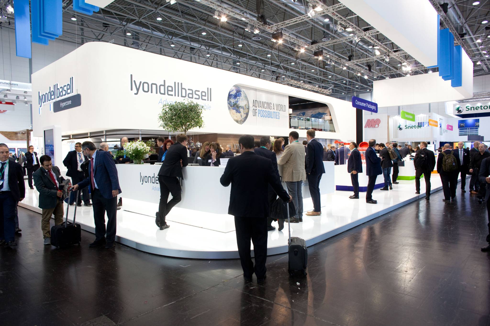 Messestand LyondellBasell Industries