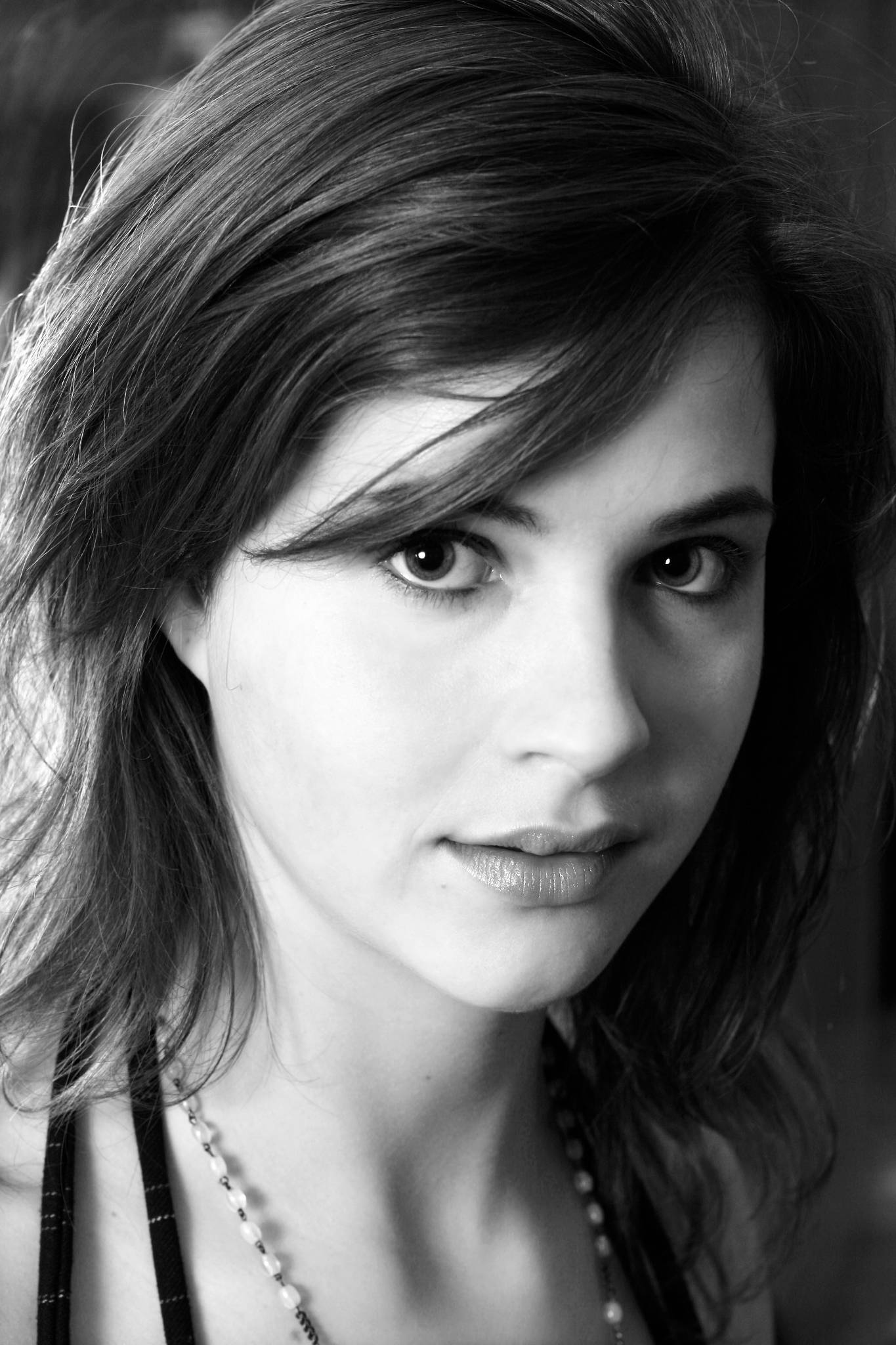 Portrait Model, closeup