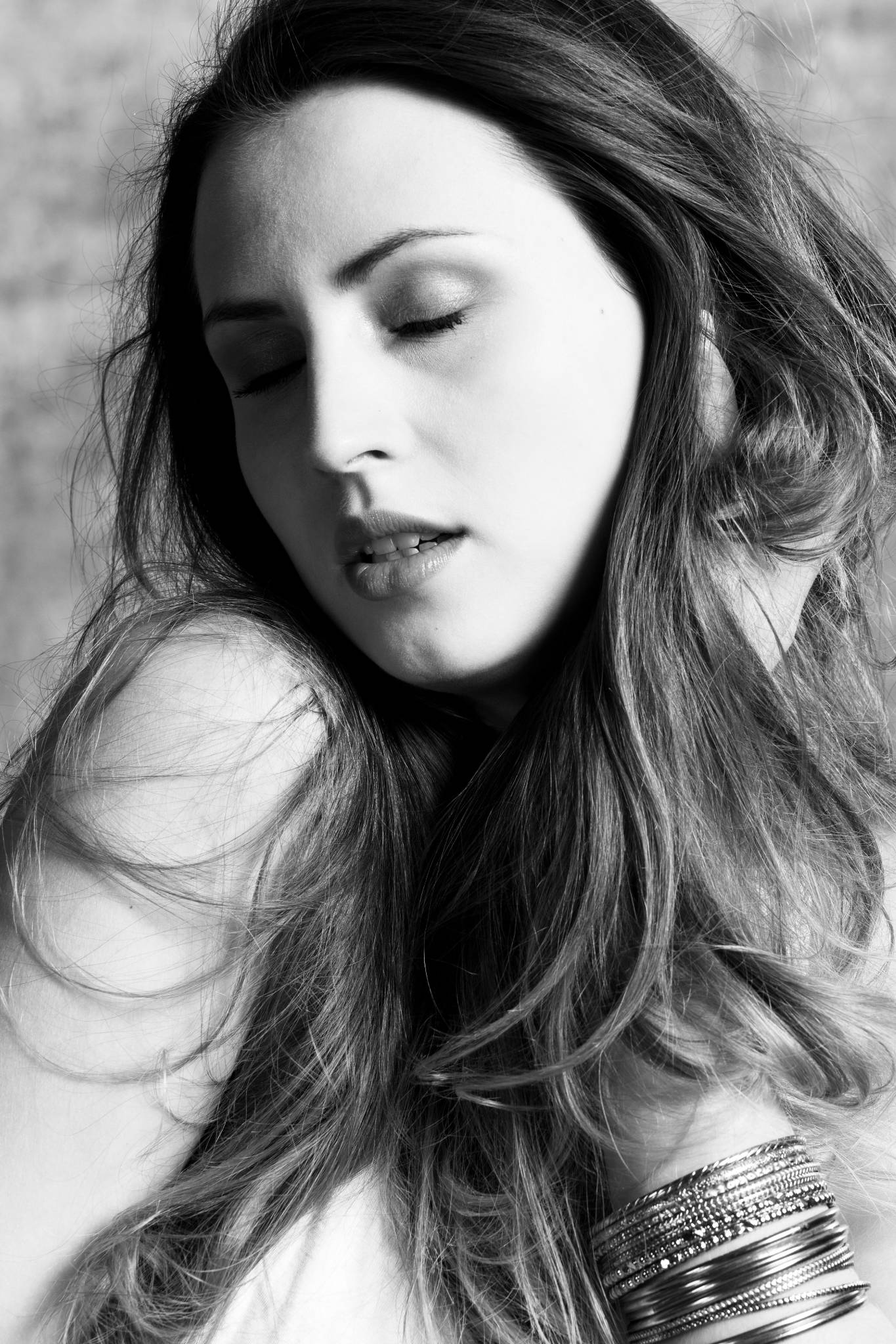 Model Portait, closeup