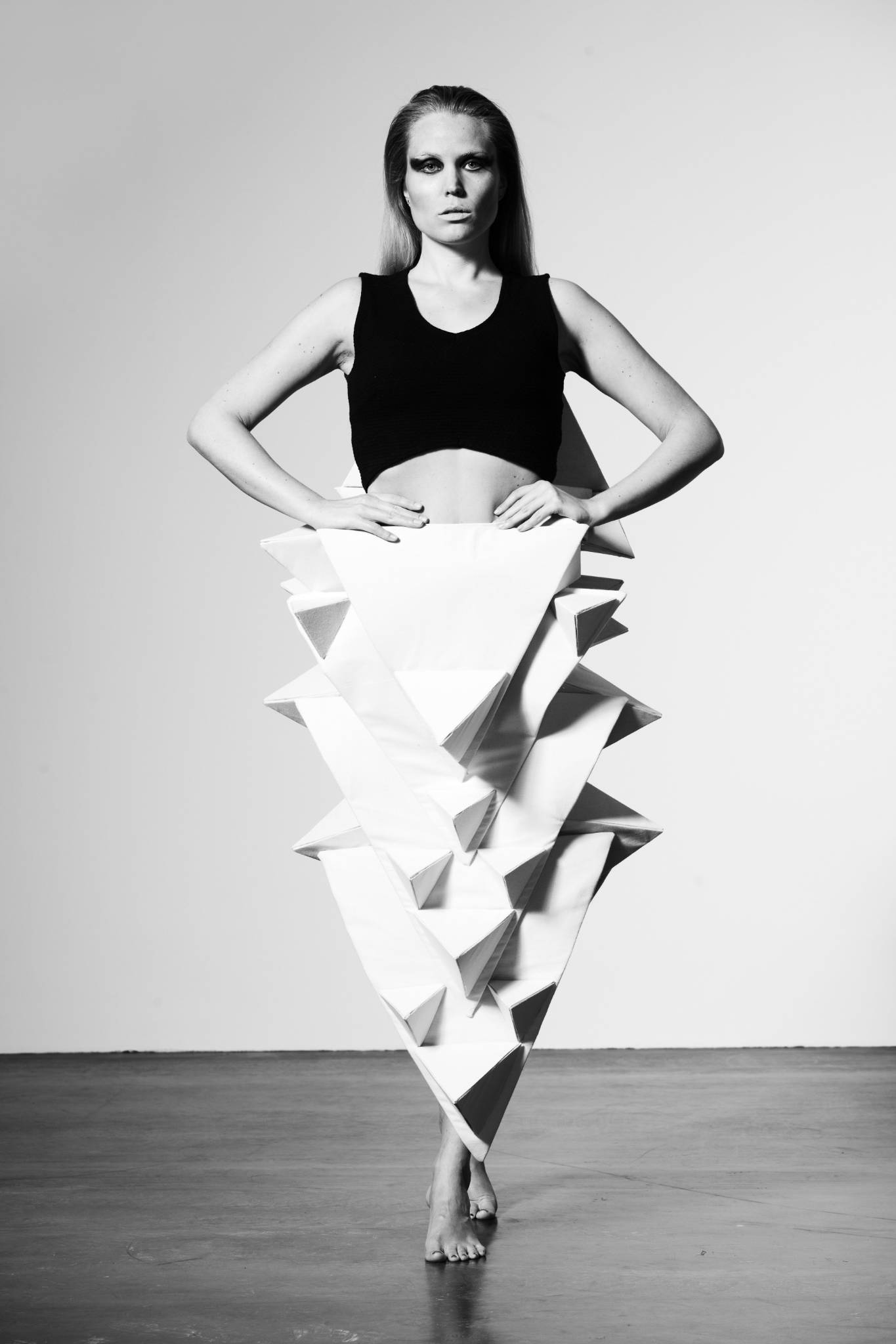 Designentwurf an Model