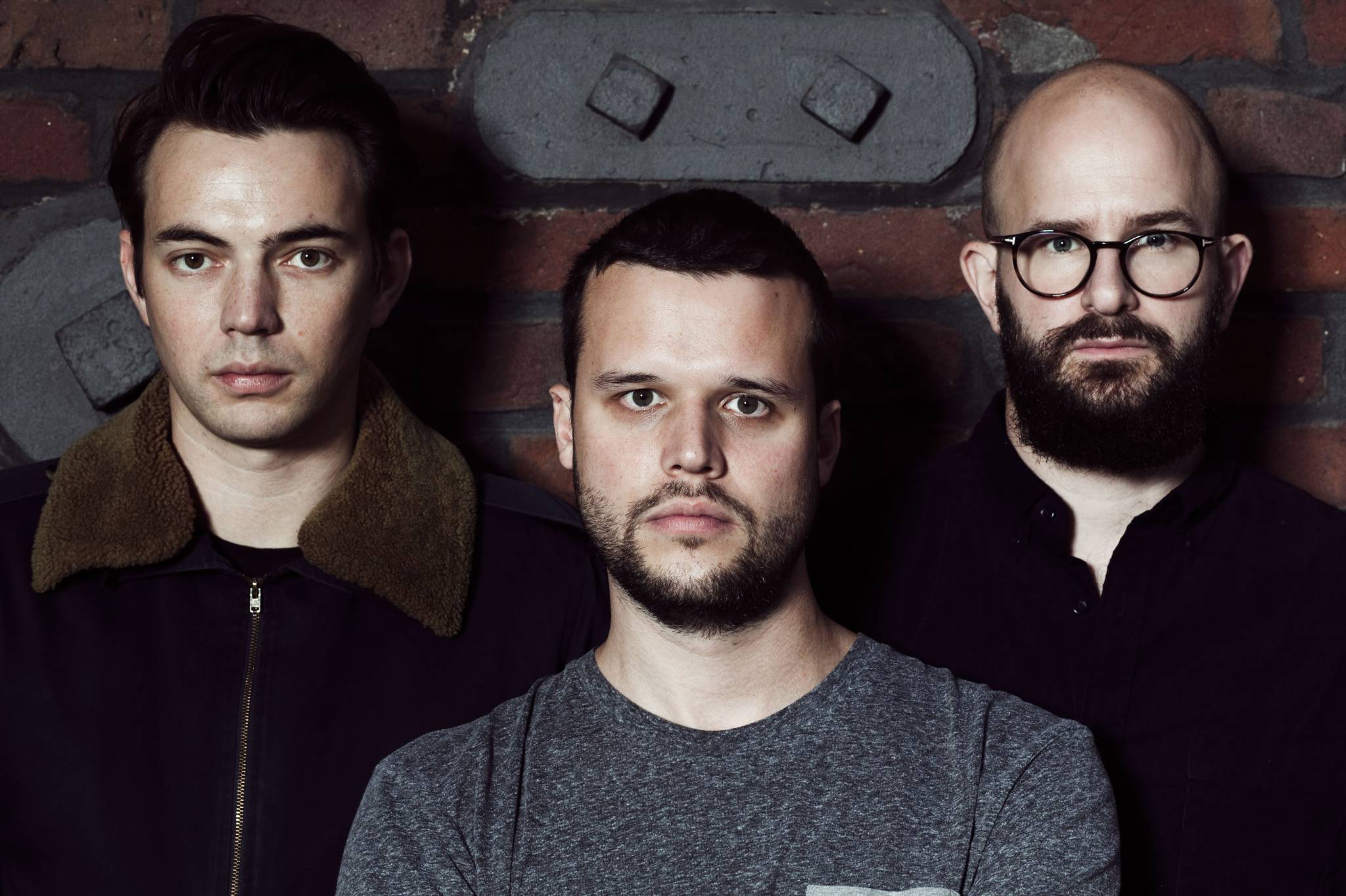 White Lies, Harry McVeigh, Charles Cave, Jack Lawrence-Brown, Portrait